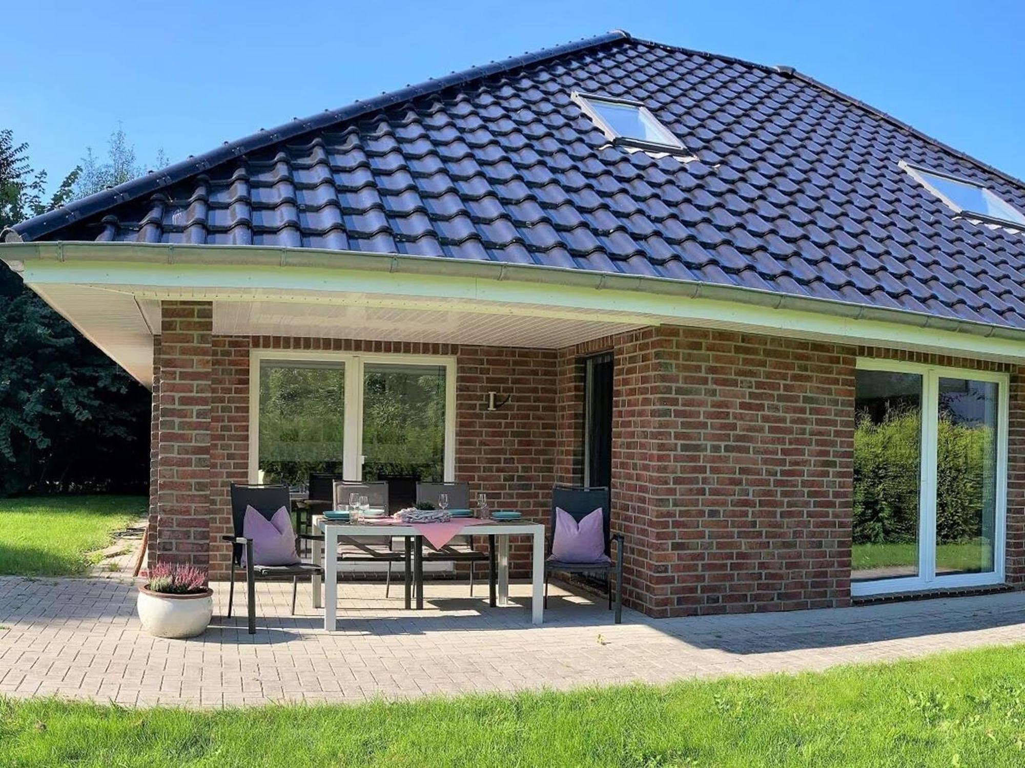 Ferienhaus Grosse Freiheit Wurster Nordseekuste Bagian luar foto